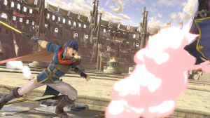 Screenshot de Ike en Super Smash Bros. Ultimate