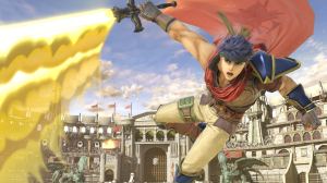 Screenshot de Ike en Super Smash Bros. Ultimate