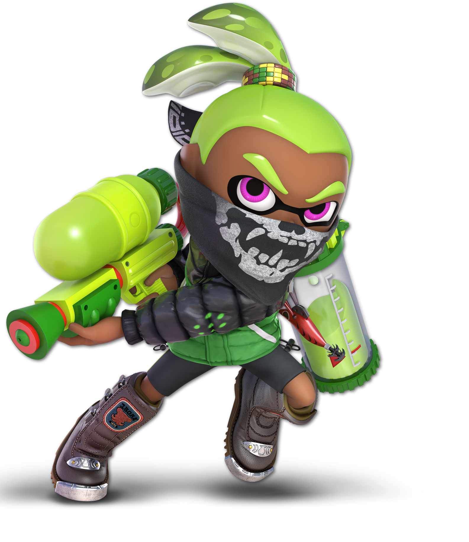 Screenshot de Inkling en Super Smash Bros. Ultimate