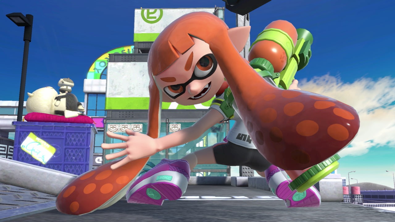 Screenshot de Inkling en Super Smash Bros. Ultimate