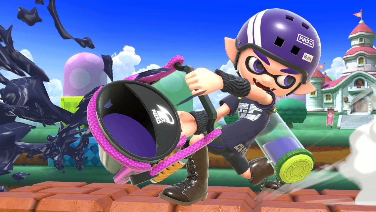 Screenshot de Inkling en Super Smash Bros. Ultimate