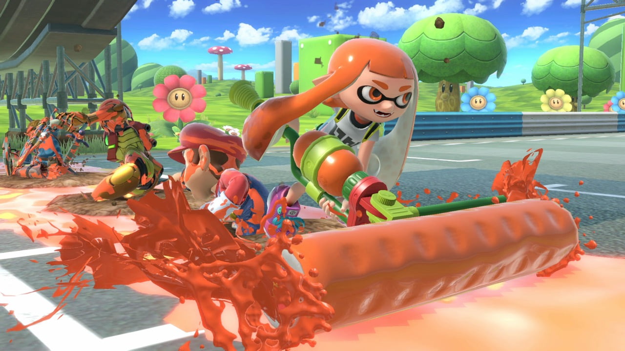 Screenshot de Inkling en Super Smash Bros. Ultimate