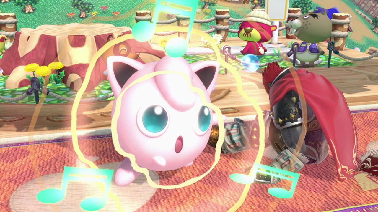 Screenshot de Jigglypuff en Super Smash Bros. Ultimate