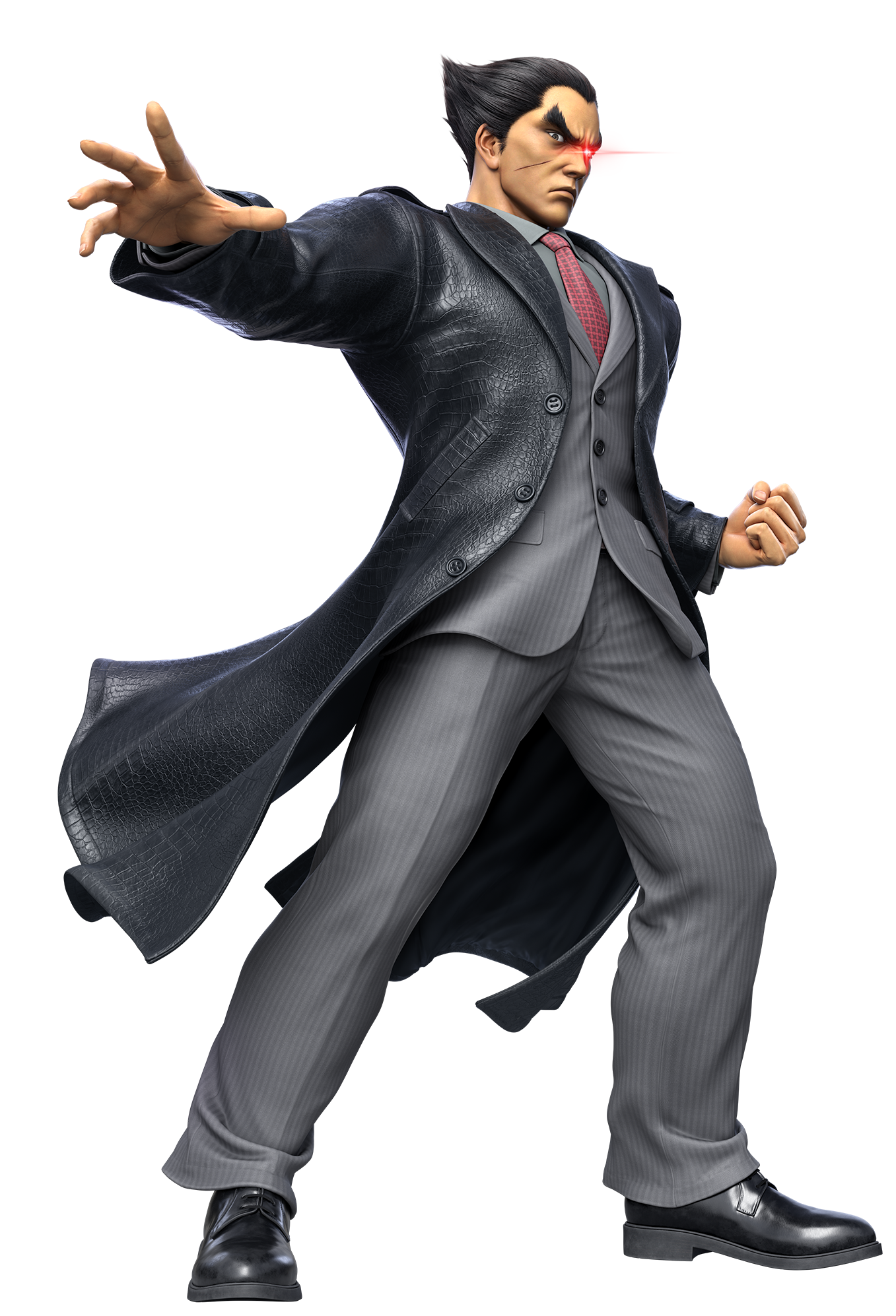 Screenshot de Kazuya en Super Smash Bros. Ultimate