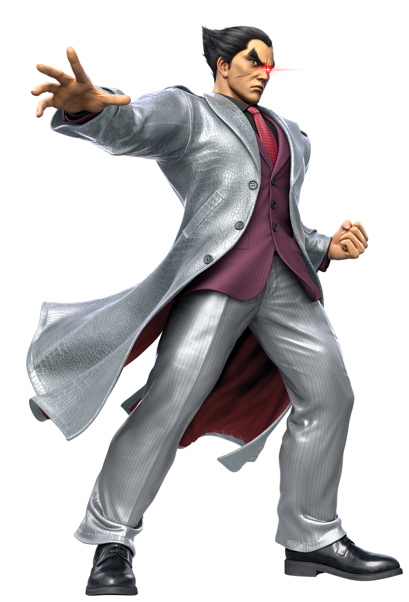 Screenshot de Kazuya en Super Smash Bros. Ultimate