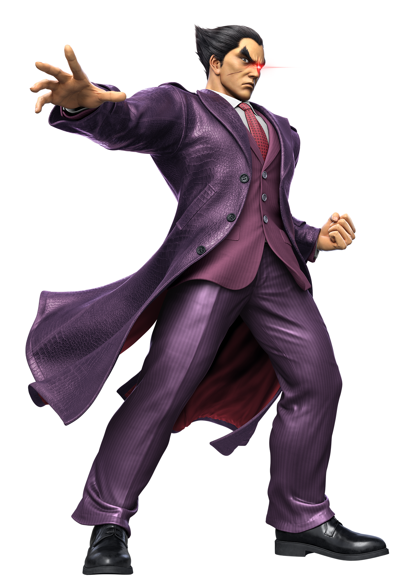 Screenshot de Kazuya en Super Smash Bros. Ultimate