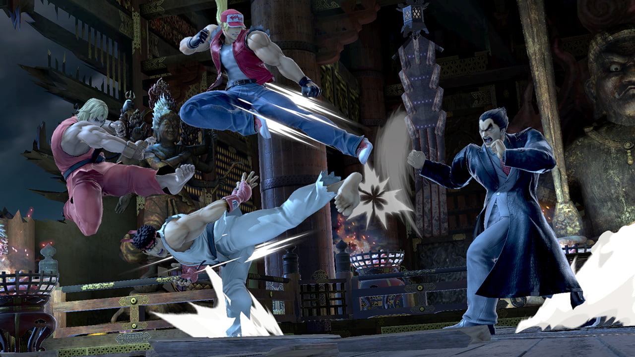 Screenshot de Kazuya en Super Smash Bros. Ultimate