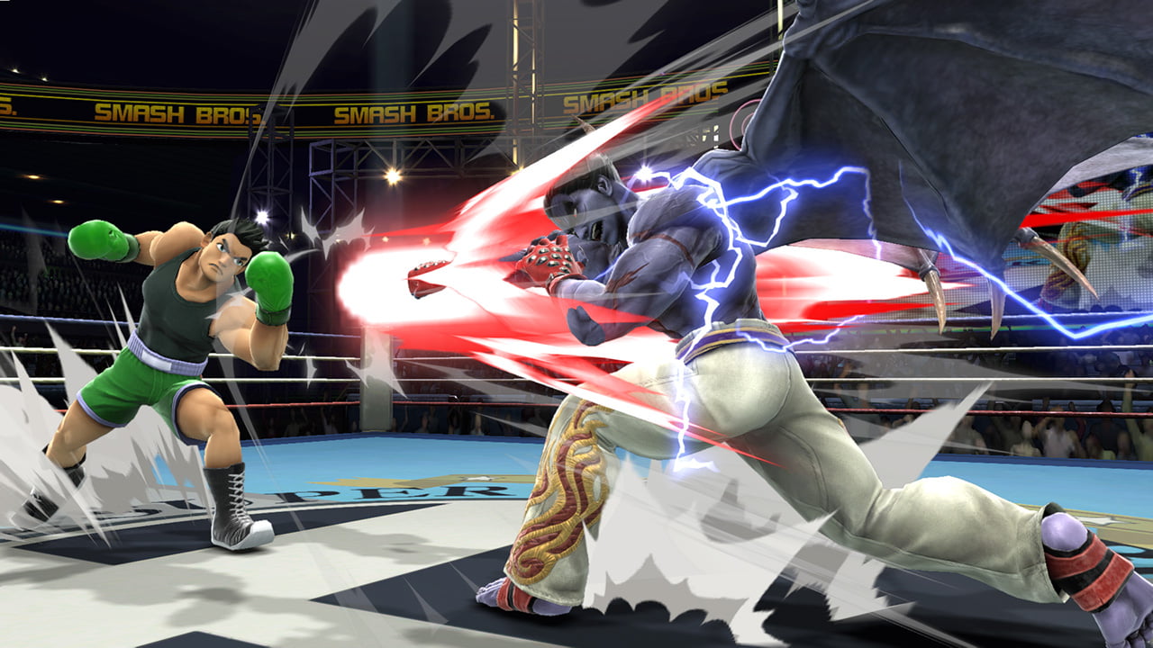 Screenshot de Kazuya en Super Smash Bros. Ultimate