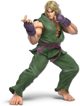 Screenshot de Ken en Super Smash Bros. Ultimate