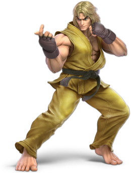 Screenshot de Ken en Super Smash Bros. Ultimate