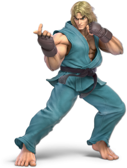 Screenshot de Ken en Super Smash Bros. Ultimate