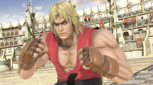 Screenshot de Ken en Super Smash Bros. Ultimate