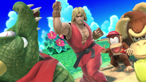 Screenshot de Ken en Super Smash Bros. Ultimate