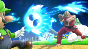 Screenshot de Ken en Super Smash Bros. Ultimate