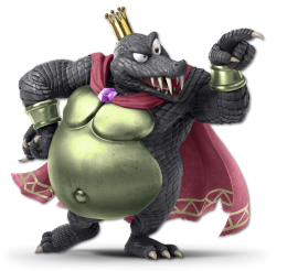 Screenshot de King K. Rool en Super Smash Bros. Ultimate