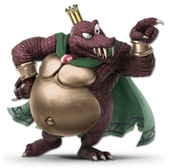 Screenshot de King K. Rool en Super Smash Bros. Ultimate