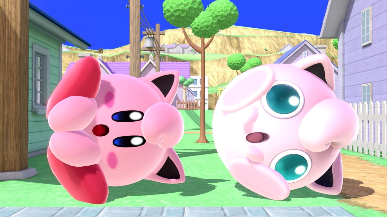 Screenshot de Kirby en Super Smash Bros. Ultimate