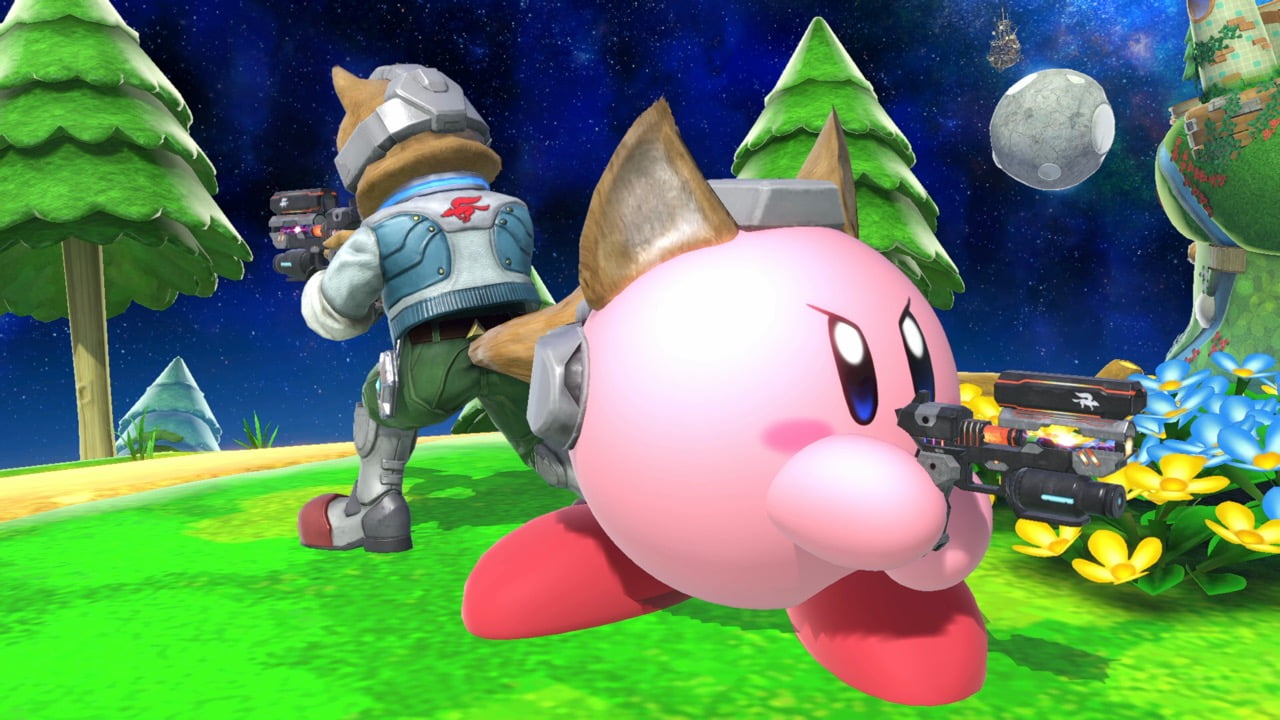 Screenshot de Kirby en Super Smash Bros. Ultimate