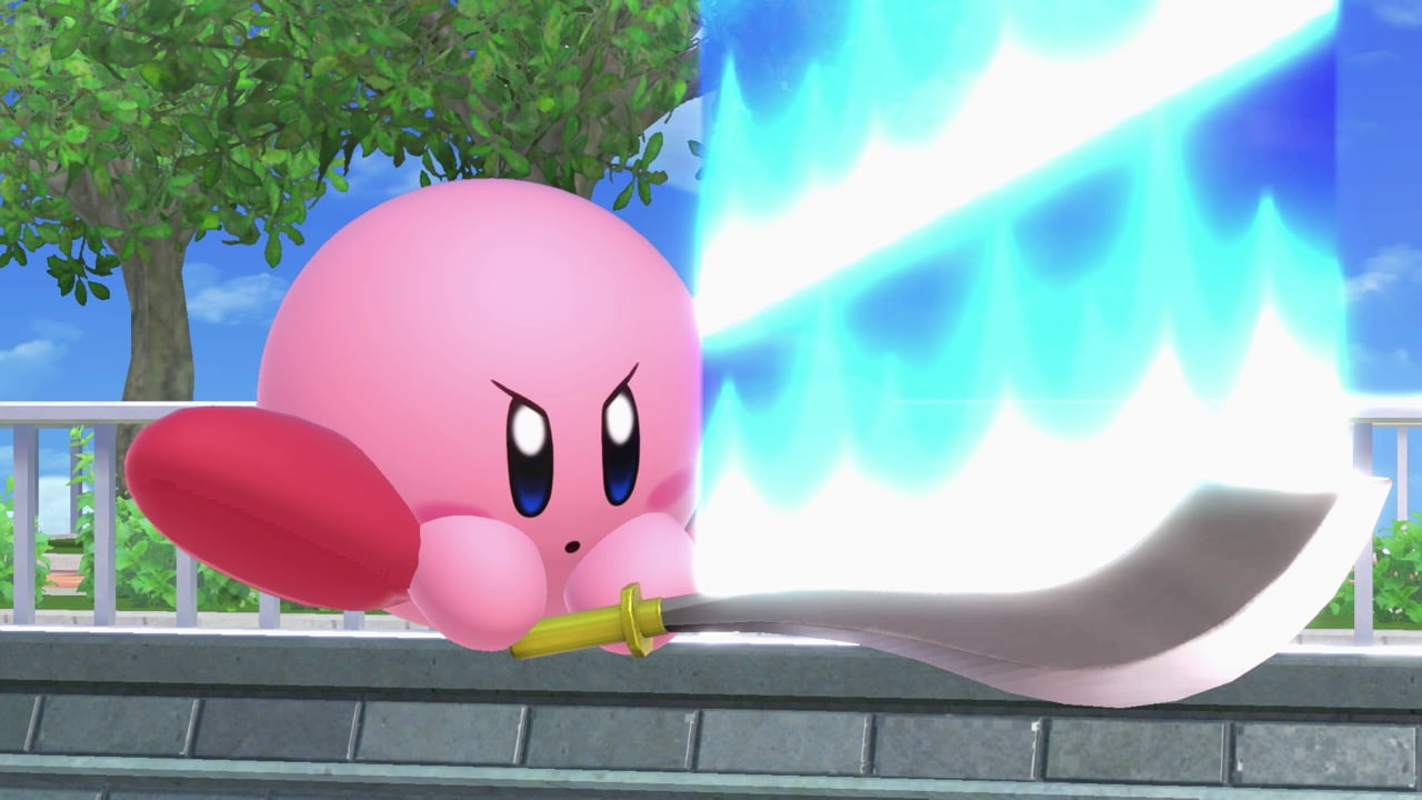 Screenshot de Kirby en Super Smash Bros. Ultimate