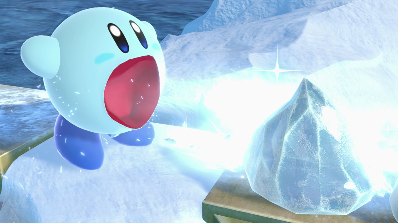 Screenshot de Kirby en Super Smash Bros. Ultimate