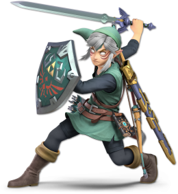 Screenshot de Link en Super Smash Bros. Ultimate