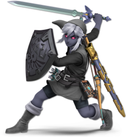 Screenshot de Link en Super Smash Bros. Ultimate