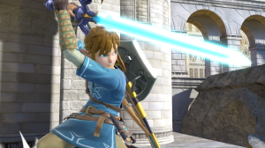Screenshot de Link en Super Smash Bros. Ultimate