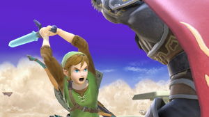 Screenshot de Link en Super Smash Bros. Ultimate