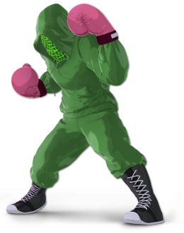 Screenshot de Little Mac en Super Smash Bros. Ultimate