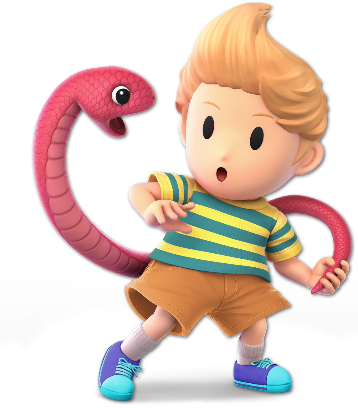 Screenshot de Lucas en Super Smash Bros. Ultimate