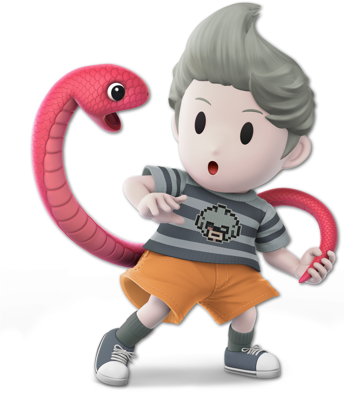 Screenshot de Lucas en Super Smash Bros. Ultimate