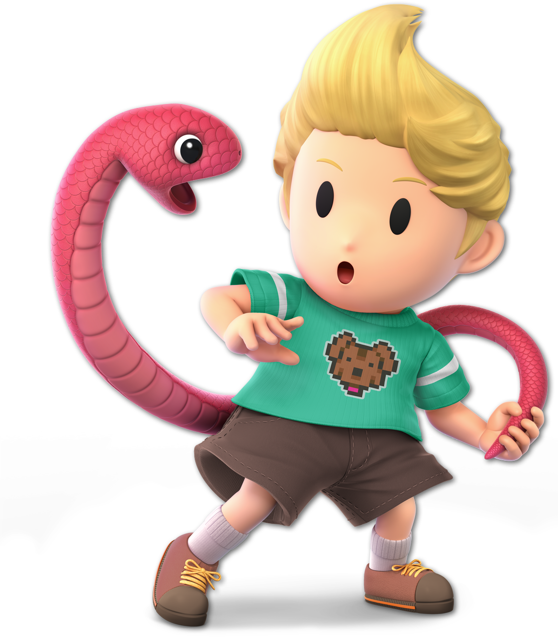 Screenshot de Lucas en Super Smash Bros. Ultimate