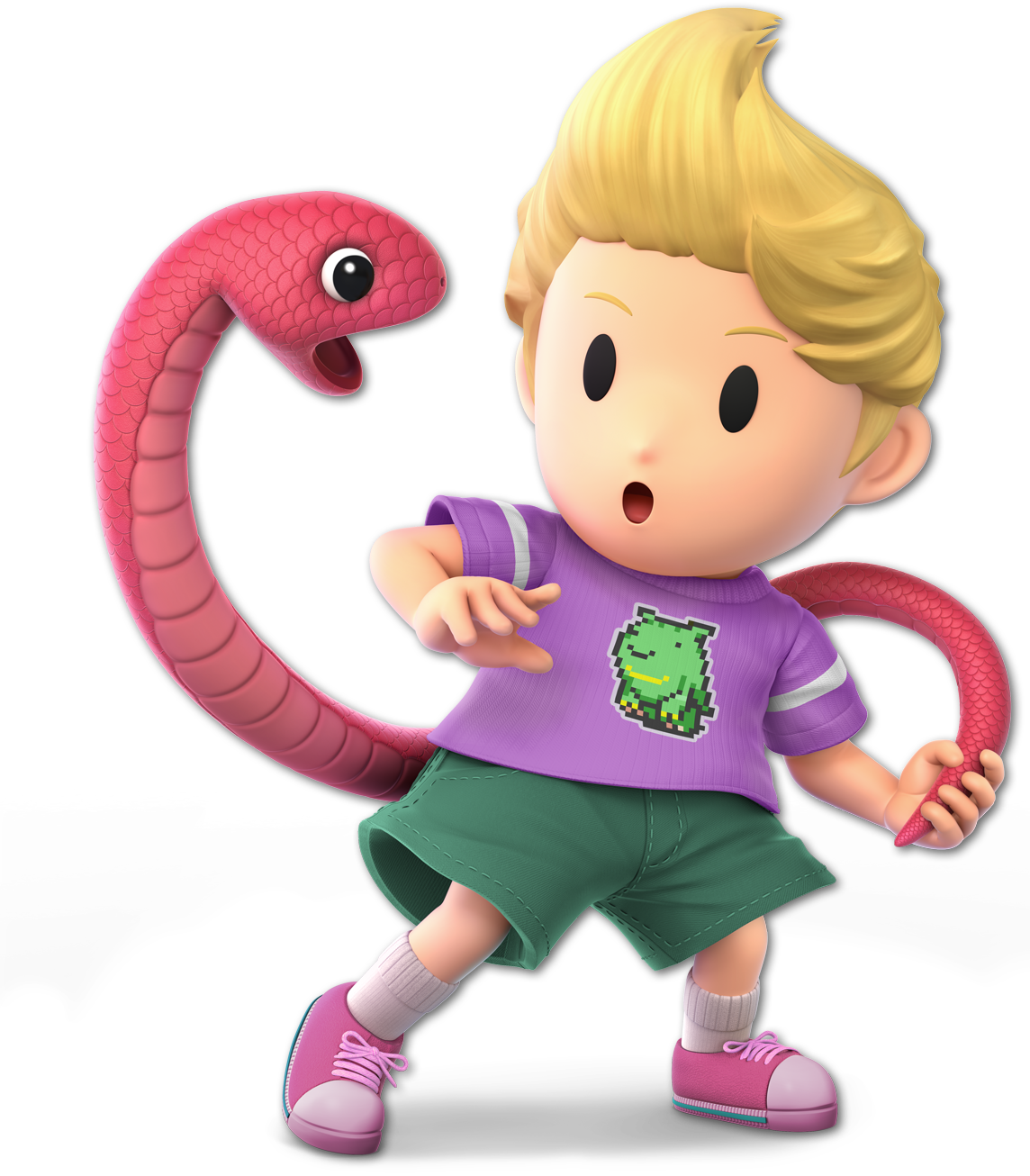 Screenshot de Lucas en Super Smash Bros. Ultimate
