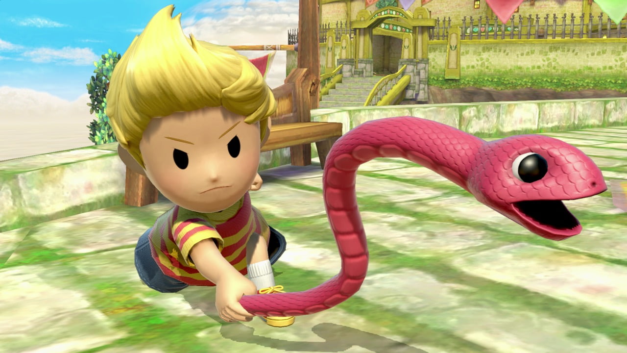 Screenshot de Lucas en Super Smash Bros. Ultimate