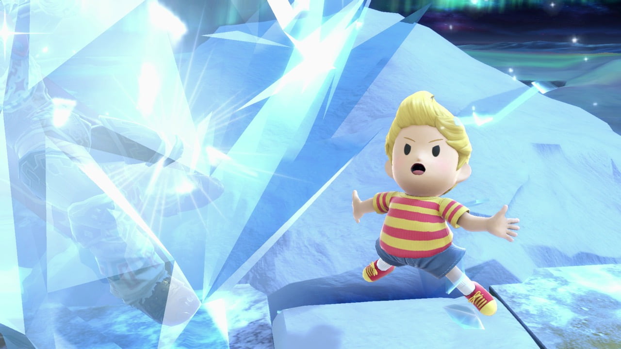 Screenshot de Lucas en Super Smash Bros. Ultimate