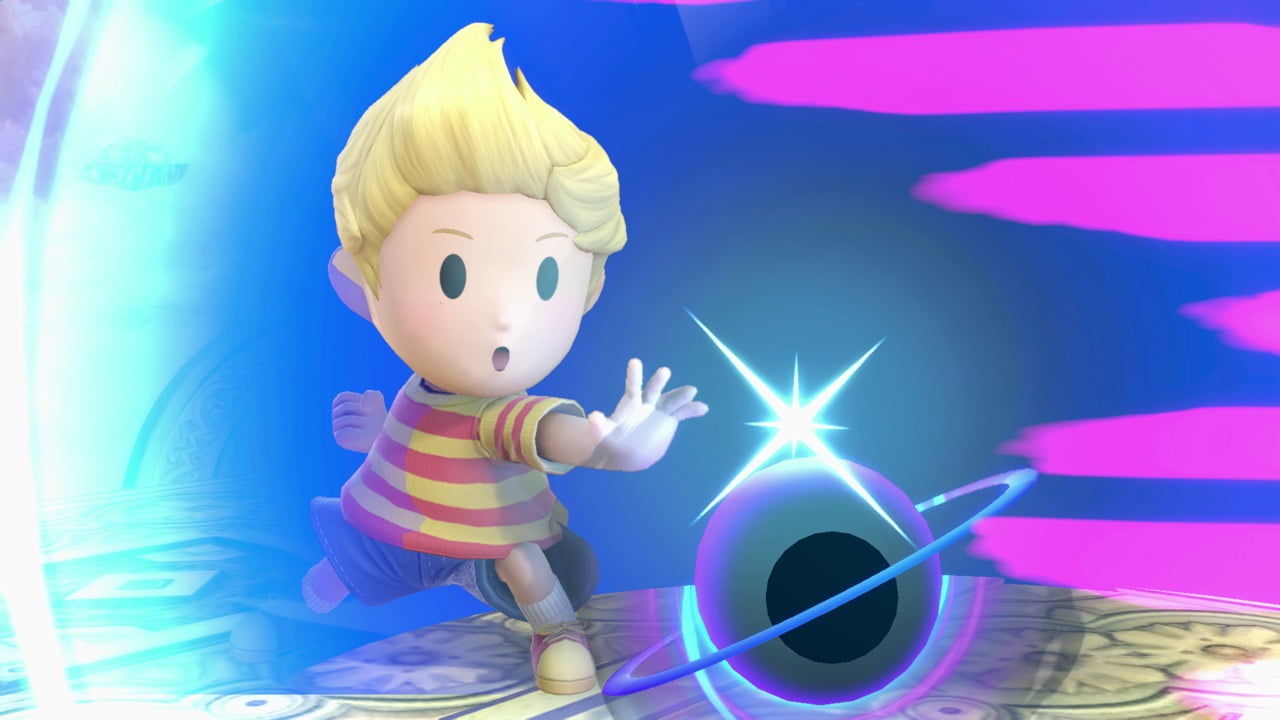 Screenshot de Lucas en Super Smash Bros. Ultimate