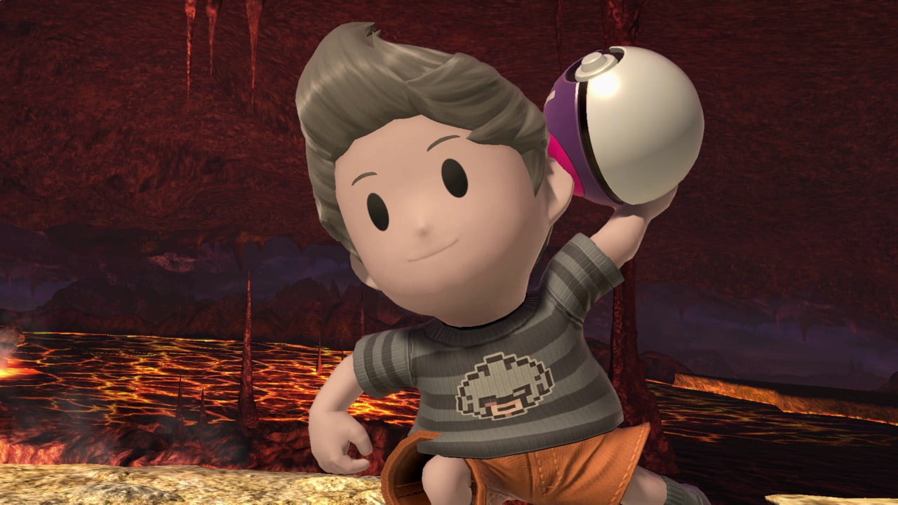 Screenshot de Lucas en Super Smash Bros. Ultimate