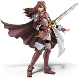 Screenshot de Lucina en Super Smash Bros. Ultimate