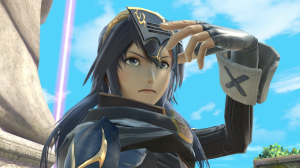 Screenshot de Lucina en Super Smash Bros. Ultimate