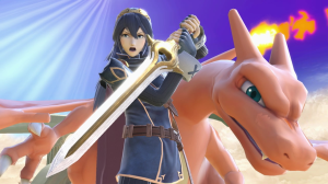 Screenshot de Lucina en Super Smash Bros. Ultimate