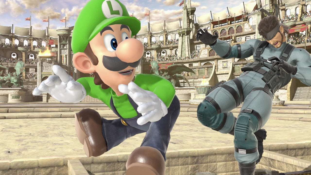 Screenshot de Luigi en Super Smash Bros. Ultimate