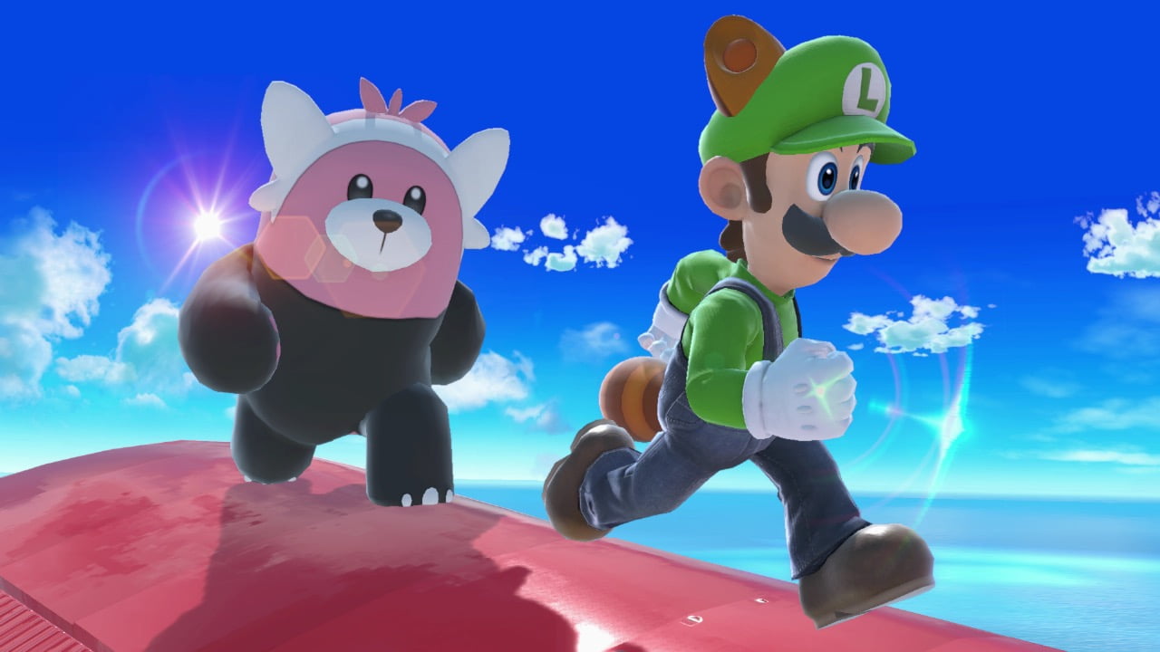 Screenshot de Luigi en Super Smash Bros. Ultimate