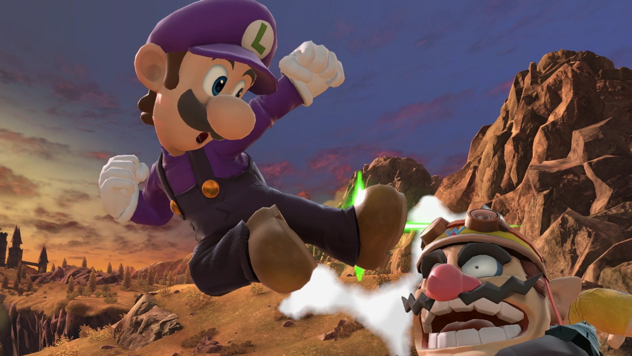 Screenshot de Luigi en Super Smash Bros. Ultimate