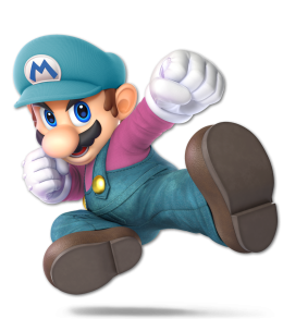 Screenshot de Mario en Super Smash Bros. Ultimate