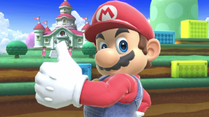 Screenshot de Mario en Super Smash Bros. Ultimate