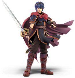 Screenshot de Marth en Super Smash Bros. Ultimate