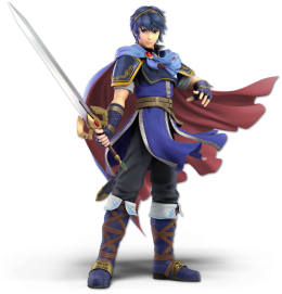 Screenshot de Marth en Super Smash Bros. Ultimate