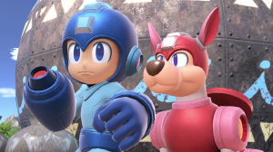 Screenshot de Mega Man en Super Smash Bros. Ultimate