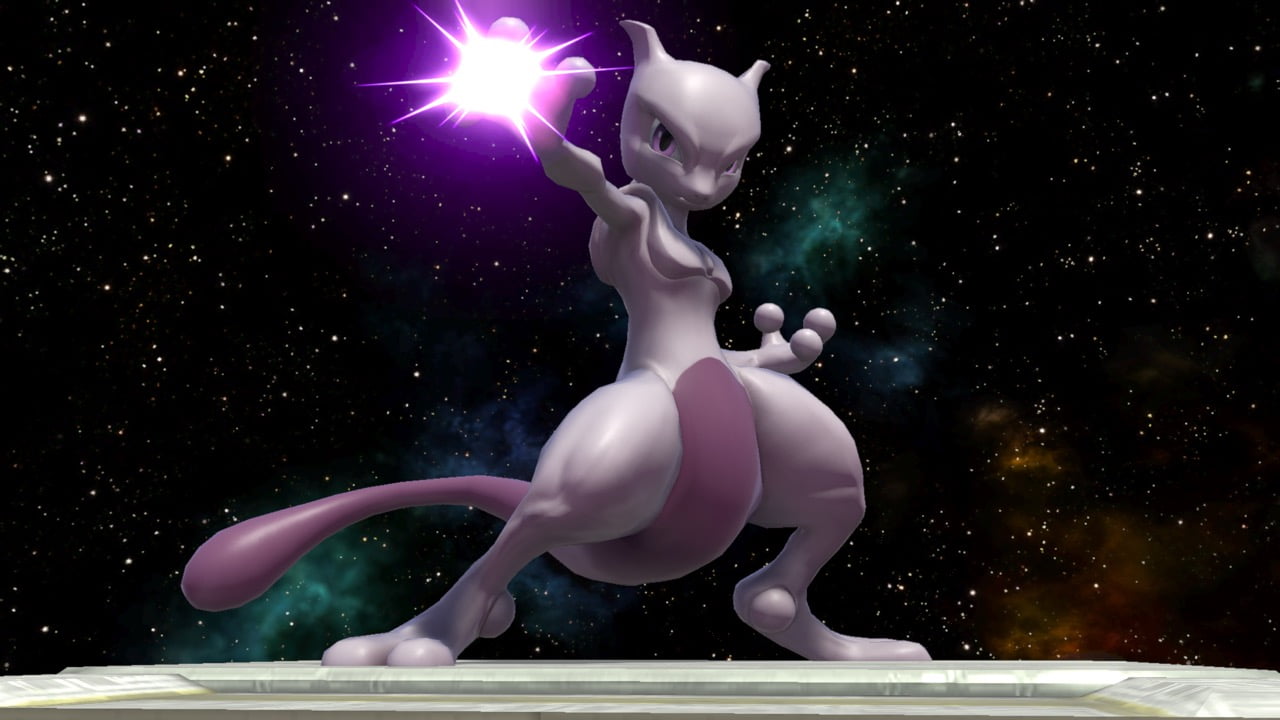 Screenshot de Mewtwo en Super Smash Bros. Ultimate