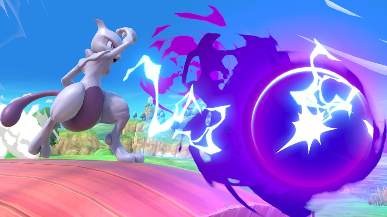 Screenshot de Mewtwo en Super Smash Bros. Ultimate